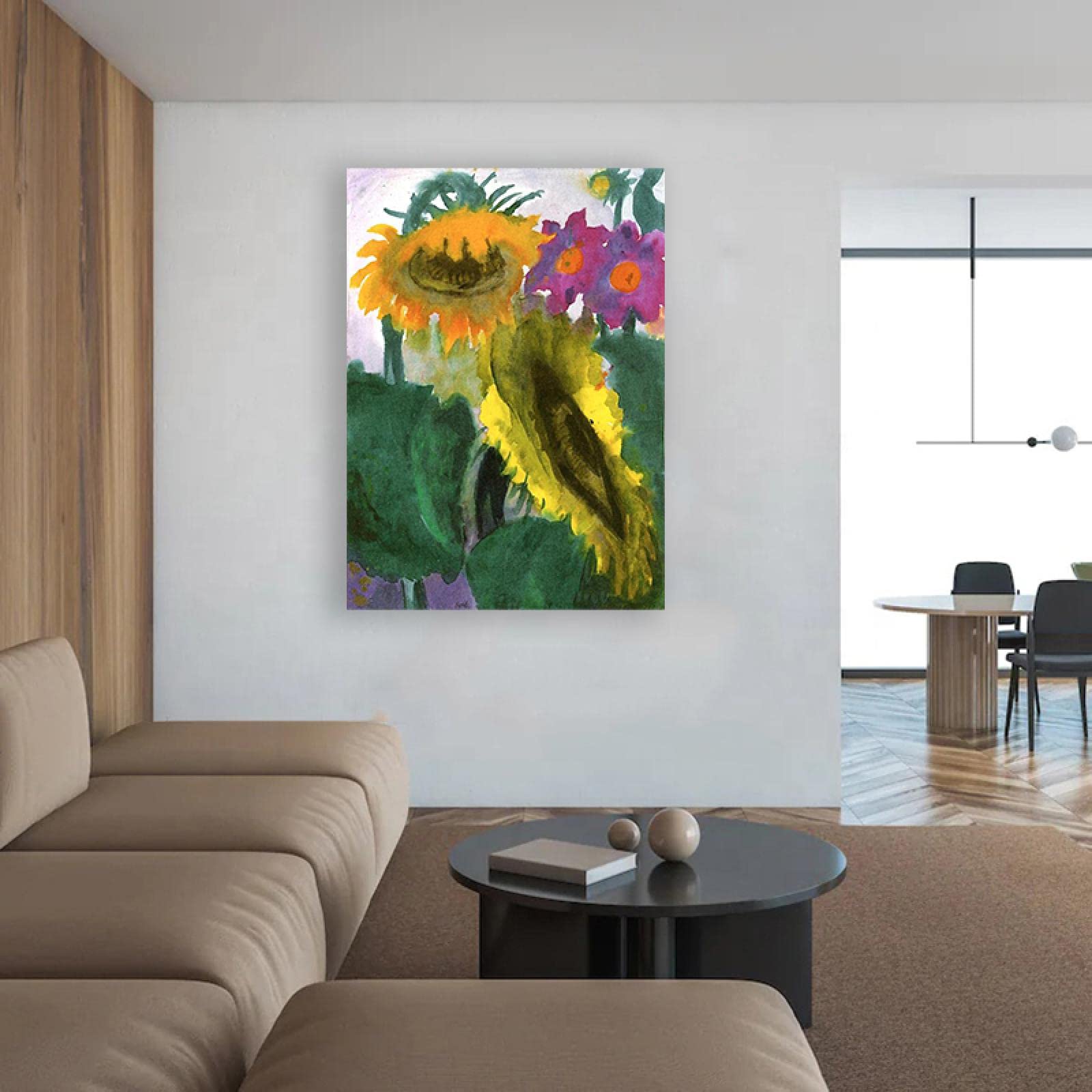 Amazon.co.jp: エミール・ノルデの有名な絵画がキャンバスに印刷